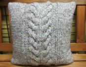 Cabled Cushion